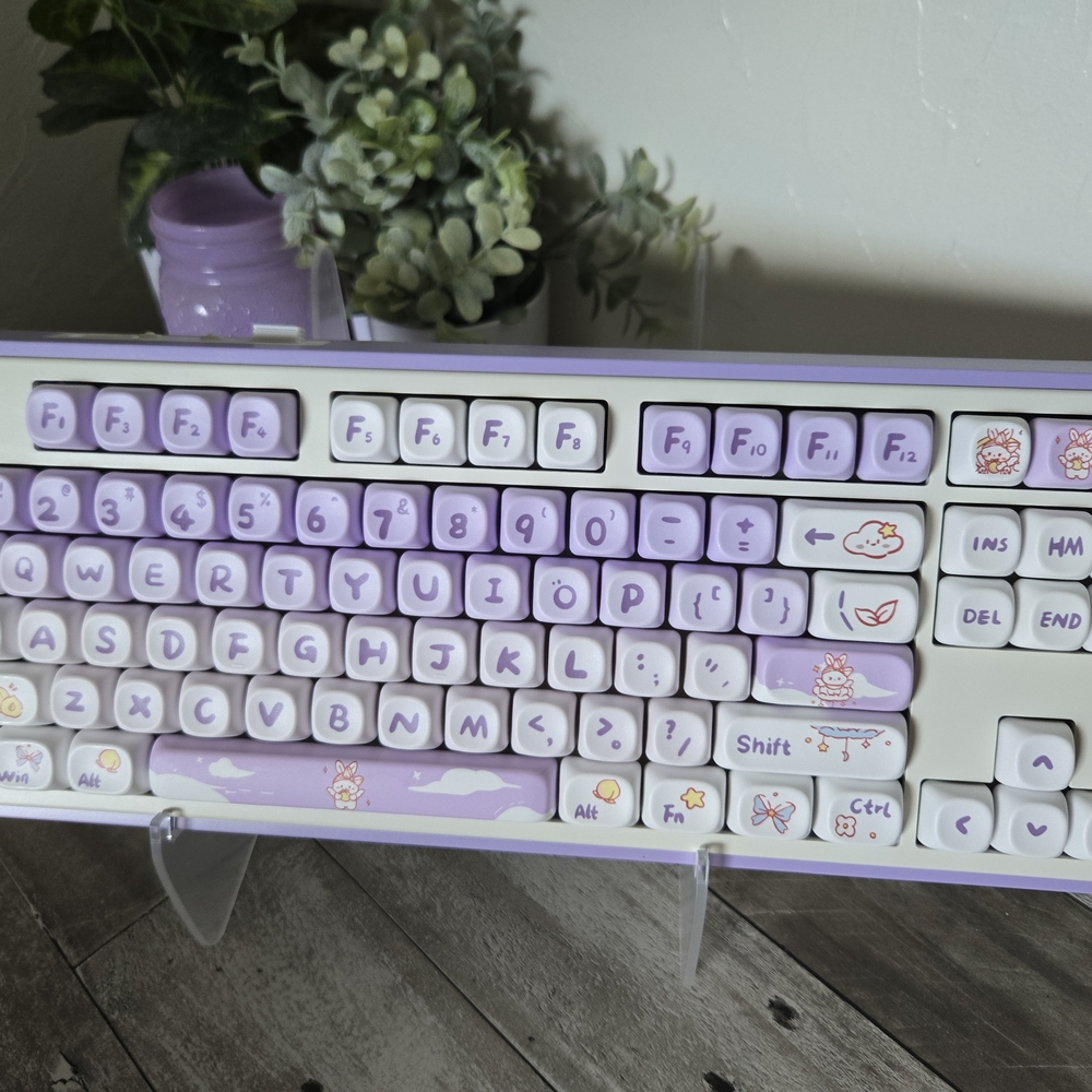 Cute Bunny Fairy Wireless Mechanical Keyboard